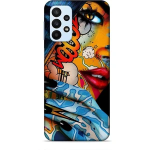 Samsung Galaxy A23 4g Kılıf Caliburn 17 Dövme Yumuşak Kılıf