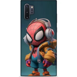 Samsung Galaxy Note 10 Plus Kılıf Caliburn 25 Spiderman Bebek Soyulmayan Kılıf