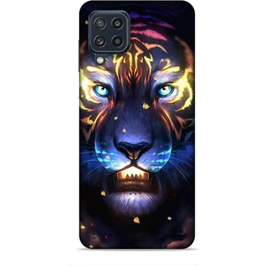 Samsung Galaxy M32 Kılıf Caliburn 12 Aslan Colorful Tasarım Kılıf
