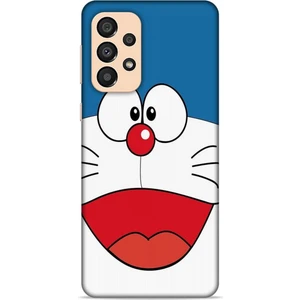 Samsung Galaxy A34 5g Kılıf Caliburn 22 Mavi Beyaz Kap