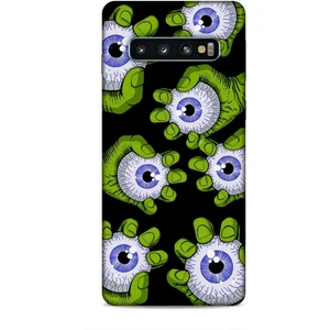 Samsung Galaxy S10 Kılıf Caliburn 23 Gözler Telefon Kabı