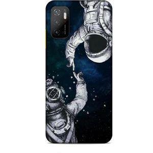 Xiaomi Poco M3 Pro Kılıf Caliburn 5 Kozmonot Koruma Kılıfı