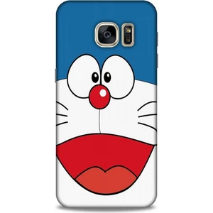 Samsung Galaxy S7 Kılıf Caliburn 22 Mavi Beyaz Kap