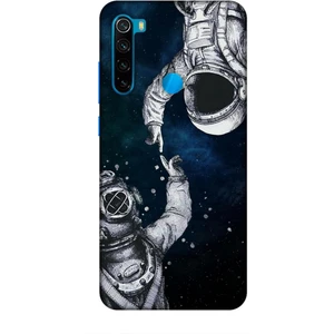 Xiaomi Redmi Note 8 Kılıf Caliburn 5 Kozmonot Koruma Kılıfı