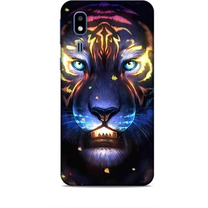 Samsung Galaxy A2 Core Kılıf Caliburn 12 Aslan Colorful Tasarım Kılıf