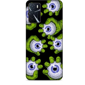 Oppo A16 Kılıf Caliburn 23 Gözler Telefon Kabı