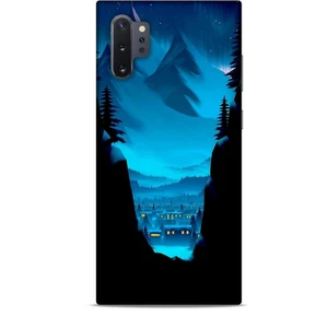 Samsung Galaxy Note 10 Plus Kılıf Caliburn 14 Norveç Manzara Cover Kılıf