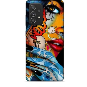 Samsung Galaxy A52S Kılıf Caliburn 17 Dövme Yumuşak Kılıf