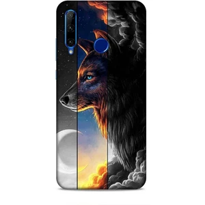 Honor 20 Lite Kılıf Caliburn 15 Kurt Hilal Kalın Silikon