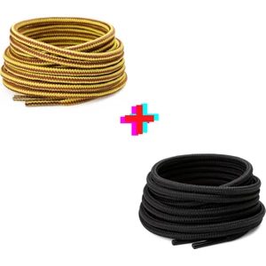 Seçmeli -2 Çift Dayanıklı, Sağlam, Fitilli Bot Bağcığı