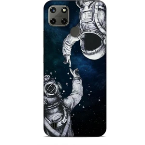 Realme C25Y Kılıf Caliburn 5 Kozmonot Koruma Kılıfı