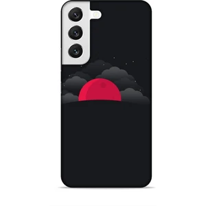Samsung Galaxy S22 Kılıf Caliburn 13 Kızıl Ay Case Kapak