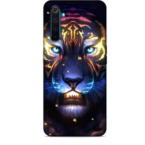 Realme 6 Pro Kılıf Caliburn 12 Aslan Colorful Tasarım Kılıf