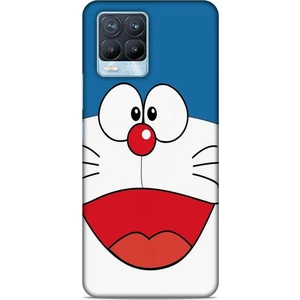 Realme 8 Pro Kılıf Caliburn 22 Mavi Beyaz Kap