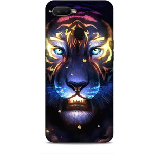 Oppo Ax7 Kılıf Caliburn 12 Aslan Colorful Tasarım Kılıf