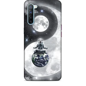Oppo Reno 3 Kılıf Caliburn 3 Ayda Reiki Arka Kapak