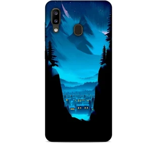 Samsung Galaxy A20 Kılıf Caliburn 14 Norveç Manzara Cover Kılıf