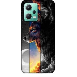Xiaomi Redmi Note 12 4g Kılıf Caliburn 15 Kurt Hilal Kalın Silikon