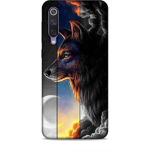 Xiaomi Mi 9 Se Kılıf Caliburn 15 Kurt Hilal Kalın Silikon