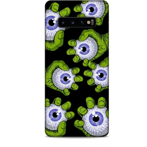 Samsung Galaxy S10 Plus Kılıf Caliburn 23 Gözler Telefon Kabı