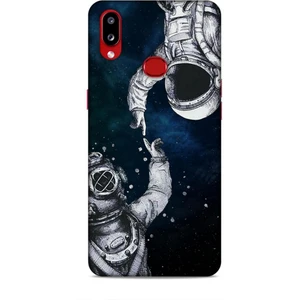 Samsung Galaxy A10S Kılıf Caliburn 5 Kozmonot Koruma Kılıfı