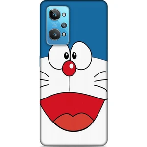 Realme Gt2 Kılıf Caliburn 22 Mavi Beyaz Kap