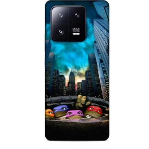 Xiaomi Mi 13T Kılıf Caliburn 11 Ninja Kablumbağalar 4K Baskılı Kılıf