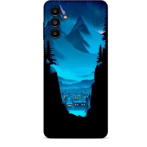 Samsung Galaxy A13 5g Kılıf Caliburn 14 Norveç Manzara Cover Kılıf