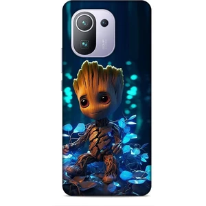 Xiaomi Mi 11 Pro Kılıf Caliburn 26 Bebek Groot Soft Kapak