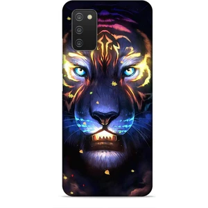 Samsung Galaxy A03S Kılıf Caliburn 12 Aslan Colorful Tasarım Kılıf