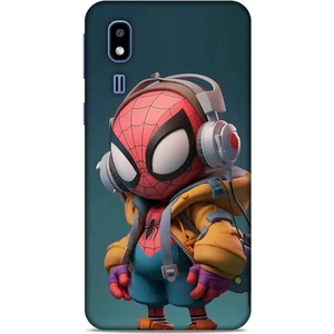 Samsung Galaxy A2 Core Kılıf Caliburn 25 Spiderman Bebek Soyulmayan Kılıf