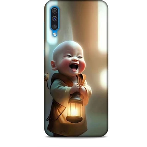 Samsung Galaxy A30S Kılıf Caliburn 27 Asya Bebek Lazer Kesim Silikon