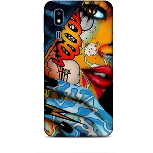 Samsung Galaxy A2 Core Kılıf Caliburn 17 Dövme Yumuşak Kılıf