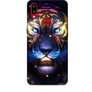 Samsung Galaxy A10S Kılıf Caliburn 12 Aslan Colorful Tasarım Kılıf