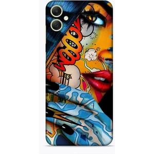 Samsung Galaxy A05 Kılıf Caliburn 17 Dövme Yumuşak Kılıf