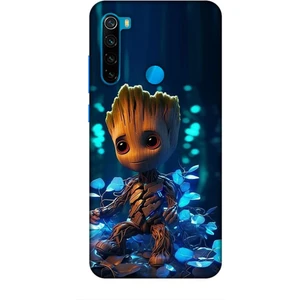 Xiaomi Redmi Note 8 Kılıf Caliburn 26 Bebek Groot Soft Kapak