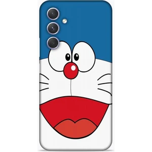 Samsung Galaxy A54 5g Kılıf Caliburn 22 Mavi Beyaz Kap