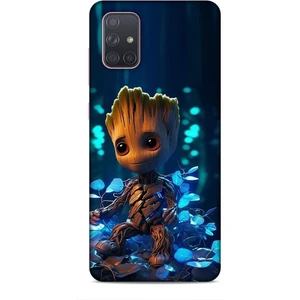 Samsung Galaxy A91 Kılıf Caliburn 26 Bebek Groot Soft Kapak