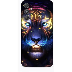 Samsung Galaxy M34 5g Kılıf Caliburn 12 Aslan Colorful Tasarım Kılıf