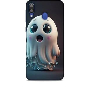 Samsung Galaxy M20 Kılıf Caliburn 28 Sevimli Hayalet Iz Bırakmayan Kılıf