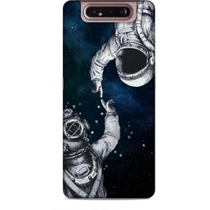 Samsung Galaxy A80 Kılıf Caliburn 5 Kozmonot Koruma Kılıfı