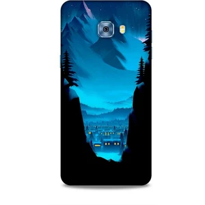 Samsung Galaxy C5 Pro Kılıf Caliburn 14 Norveç Manzara Cover Kılıf
