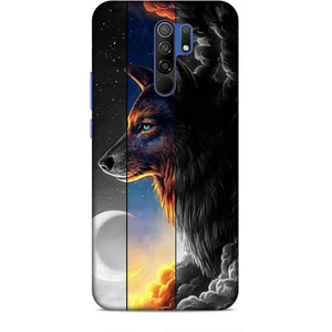 Xiaomi Redmi 9 Kılıf Caliburn 15 Kurt Hilal Kalın Silikon