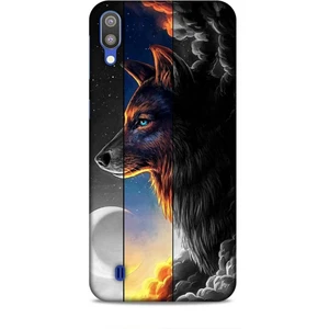 Samsung Galaxy M10 Kılıf Caliburn 15 Kurt Hilal Kalın Silikon