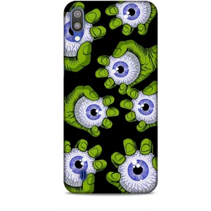 Samsung Galaxy M10 Kılıf Caliburn 23 Gözler Telefon Kabı