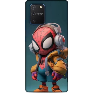 Samsung Galaxy S10 Lite Kılıf Caliburn 25 Spiderman Bebek Soyulmayan Kılıf