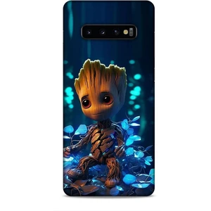 Samsung Galaxy S10 Plus Kılıf Caliburn 26 Bebek Groot Soft Kapak