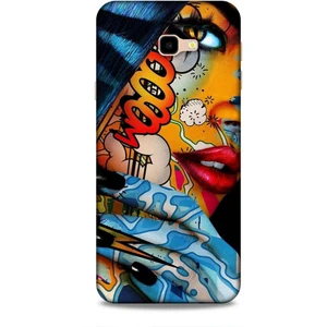 Samsung Galaxy J4 Plus Kılıf Caliburn 17 Dövme Yumuşak Kılıf