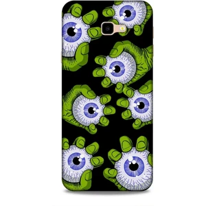 Samsung Galaxy J4 Plus Kılıf Caliburn 23 Gözler Telefon Kabı