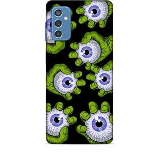 Samsung Galaxy M52 Kılıf Caliburn 23 Gözler Telefon Kabı